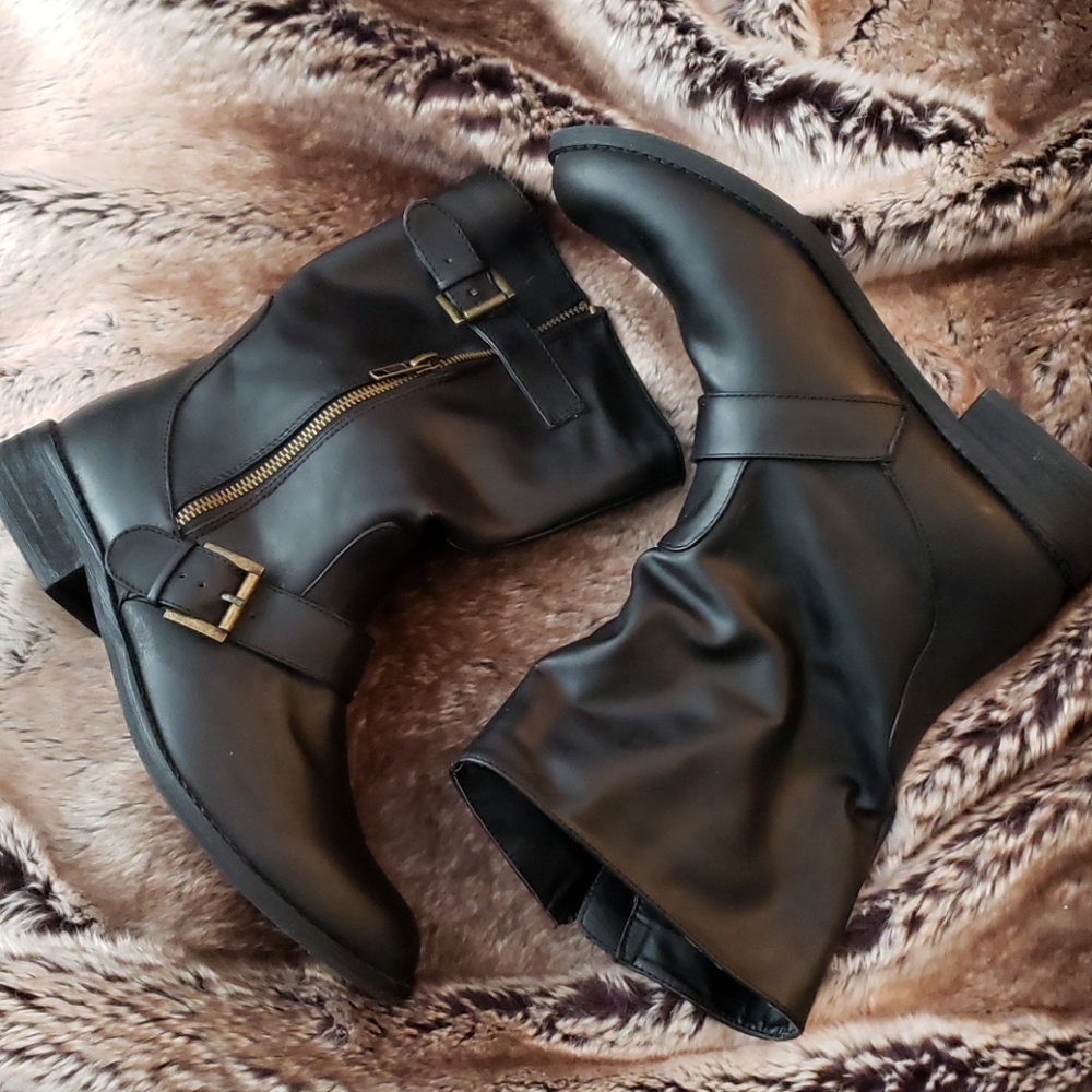Forever 21 Motorcycle Boot